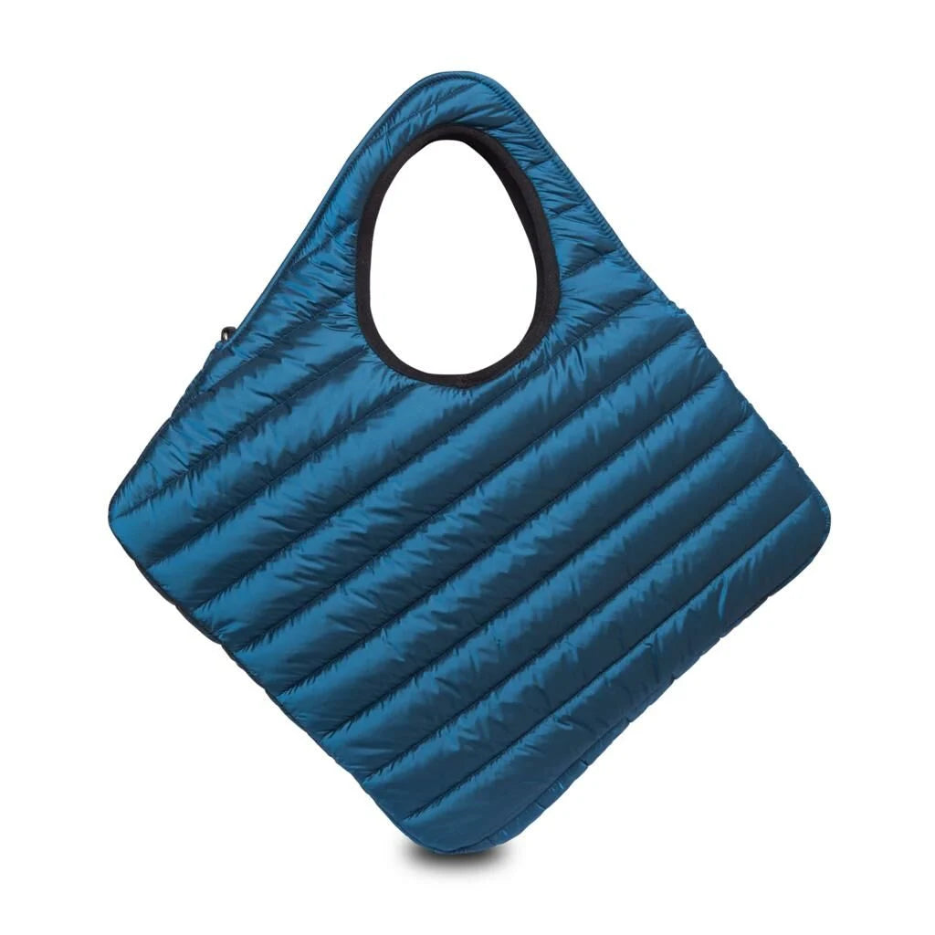 Morikukko Diagonal Tote Bag Navy Women's Shoulder Bag