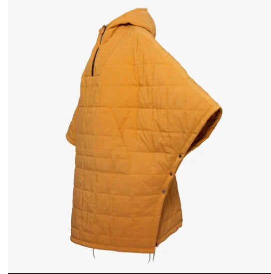 Morikukko Blancape Mustard Puffer Cape