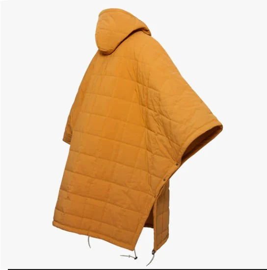 Morikukko Blancape Mustard Puffer Cape