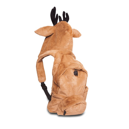 Morikukko Kids Deer Detachable Hooded Children's Backpack