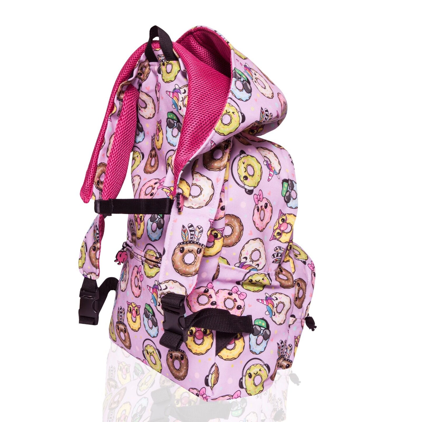 Morikukko Back To School Donut Hooded Backpack