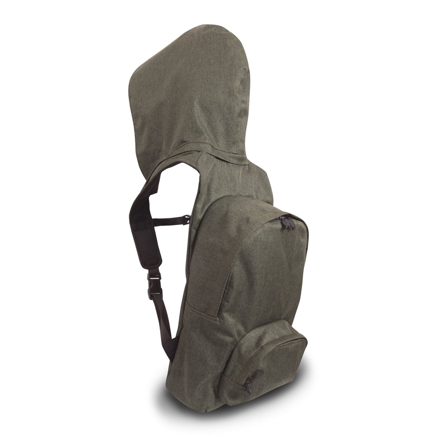 Morikukko Back To School Khaki Hooded Backpack