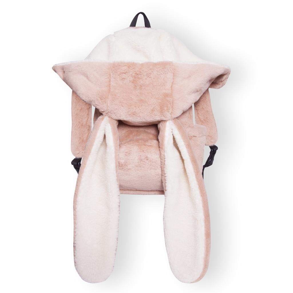 Morikukko Kids Bunny Detachable Hooded Children's Backpack