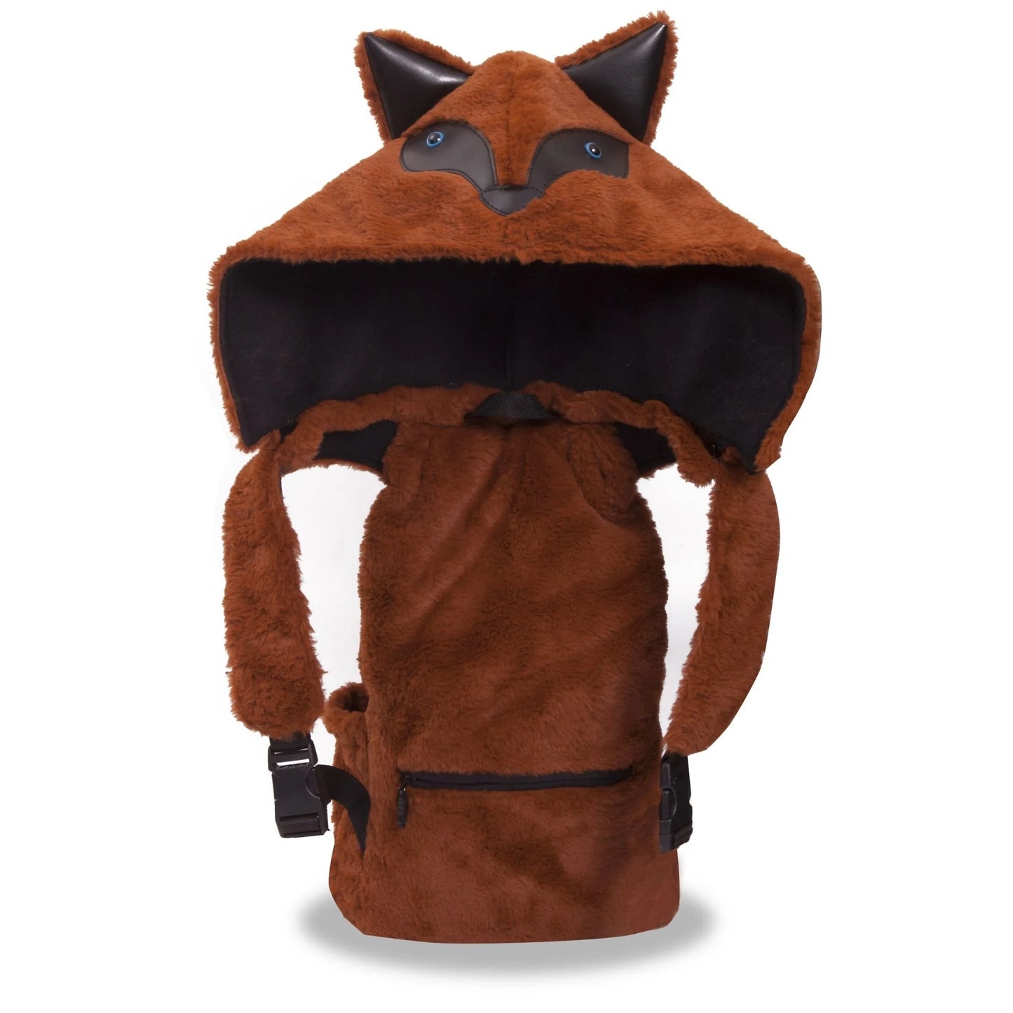 Morikukko Kids Fox Detachable Hooded Children's Backpack