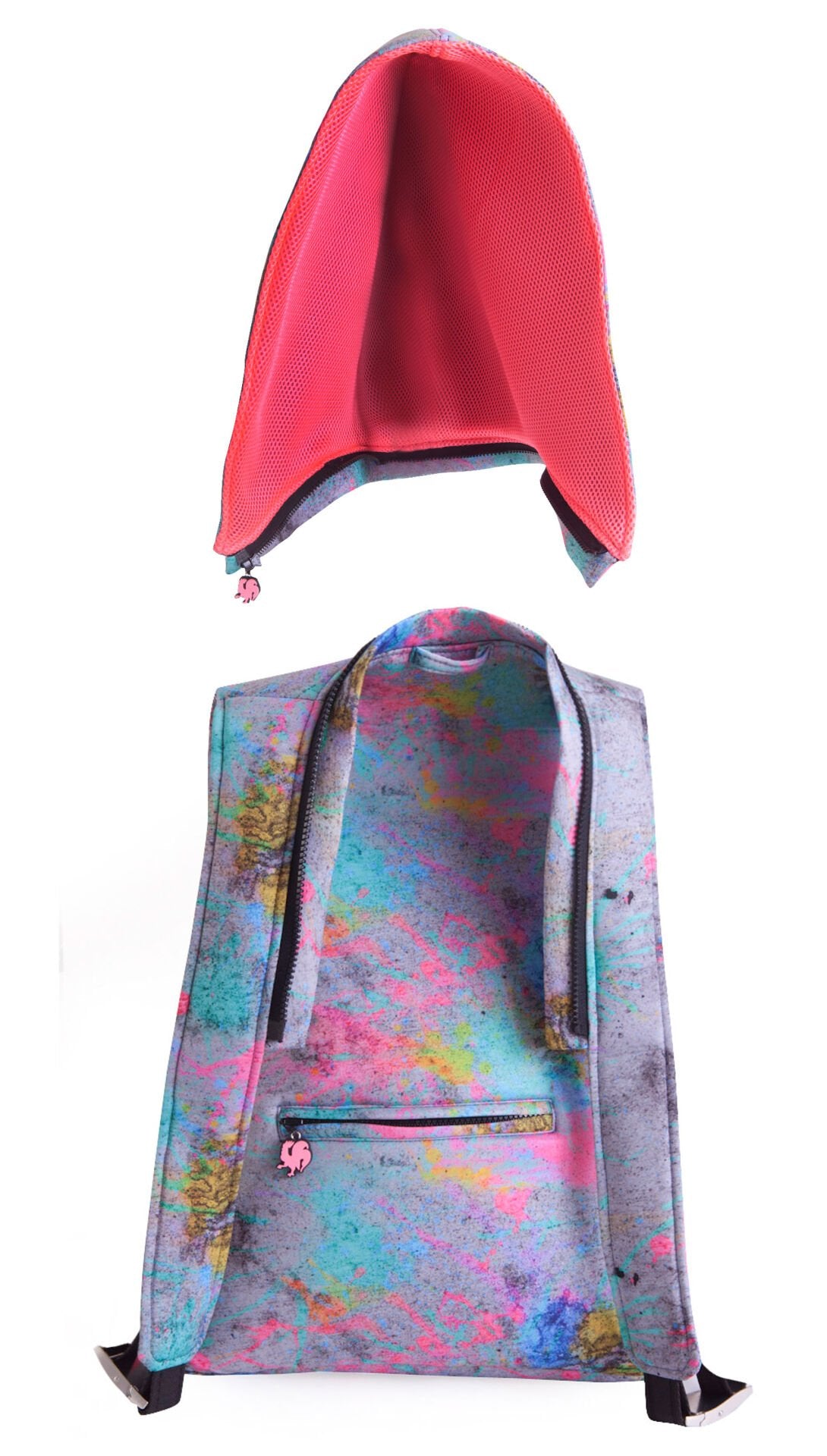 Morikukko Pollock Kids Hooded Backpack