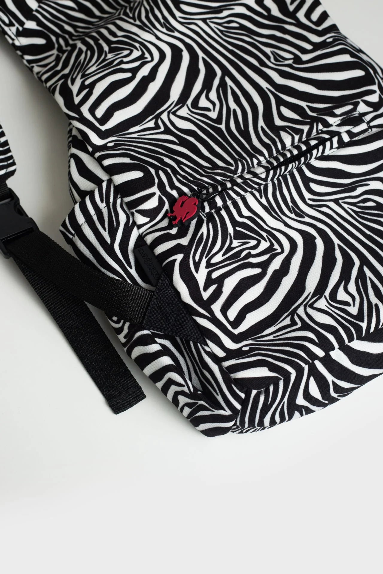 Morikukko Kids Zebra Hooded Backpack