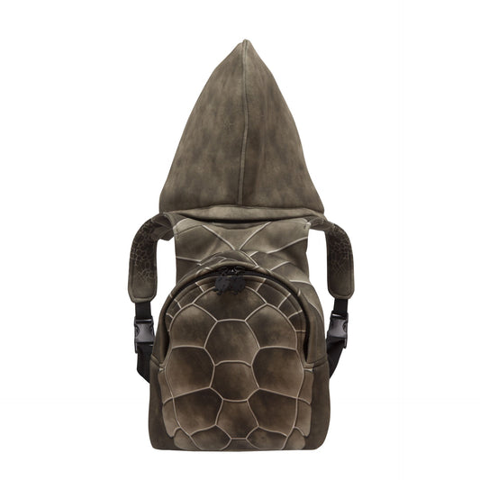 TINY TREKKERS TURTLE HOODED BACKPACK