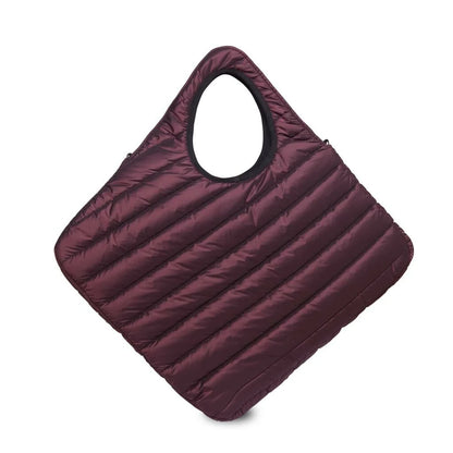 Morikukko Diagonal Tote Bag Modigliani Burgundy Women's Shoulder Bag