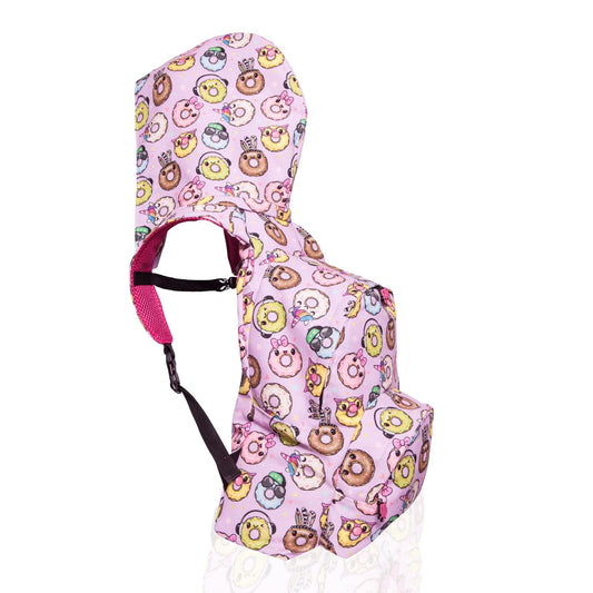 Morikukko Back To School Donut Hooded Backpack