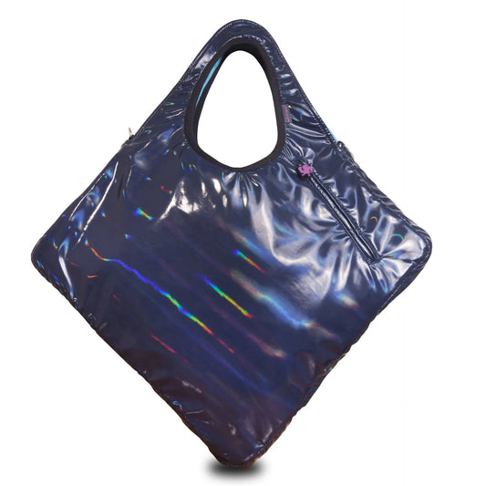 Morikukko Hallogen Shallogen Bag Navy Blue Shoulder Bag