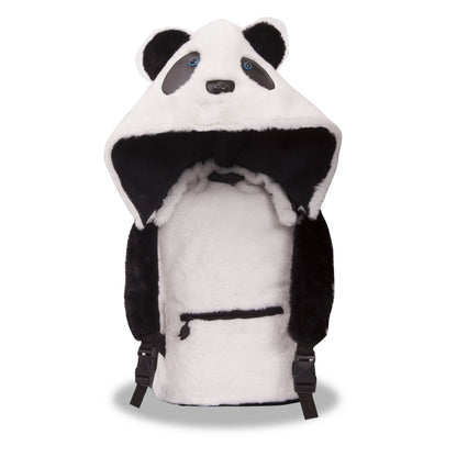 Morikukko Kids Panda Detachable Hooded Children's Backpack