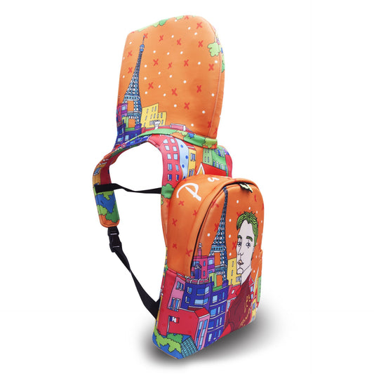 Morikukko City Collection Paris Hooded Backpack