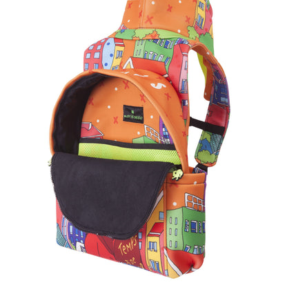 Morikukko City Collection Paris Hooded Backpack