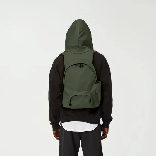 Morikukko Gummy Green Hooded Backpack